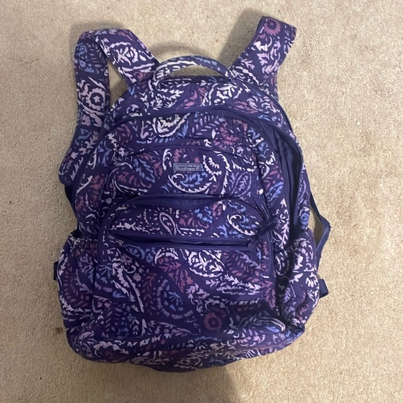 Vera Bradley XL bookbag - Picture 1 of 3